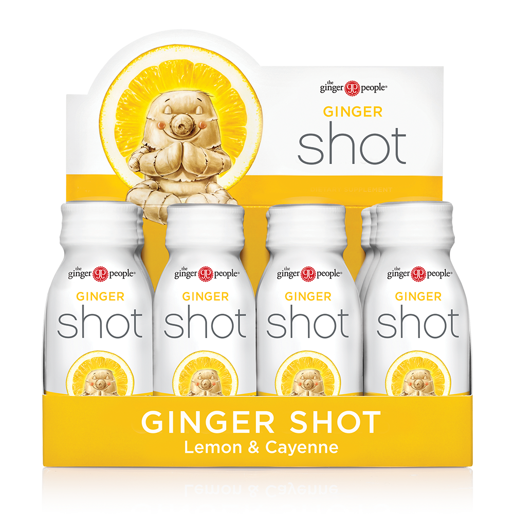 Lemon Ginger Cayenne Energy Shot