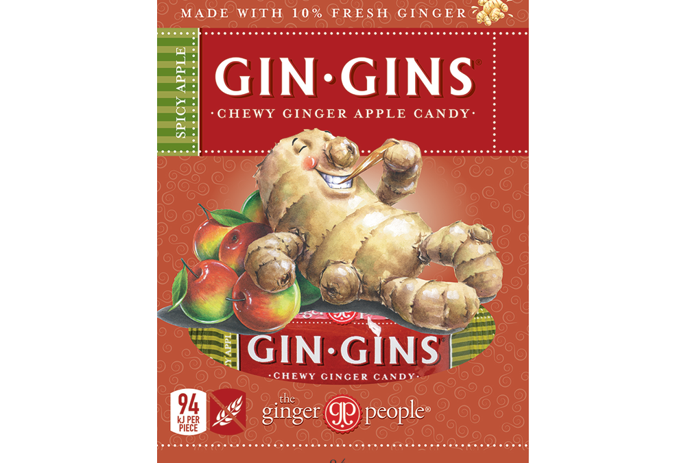 Gin Gins® Spicy Apple Ginger Chews