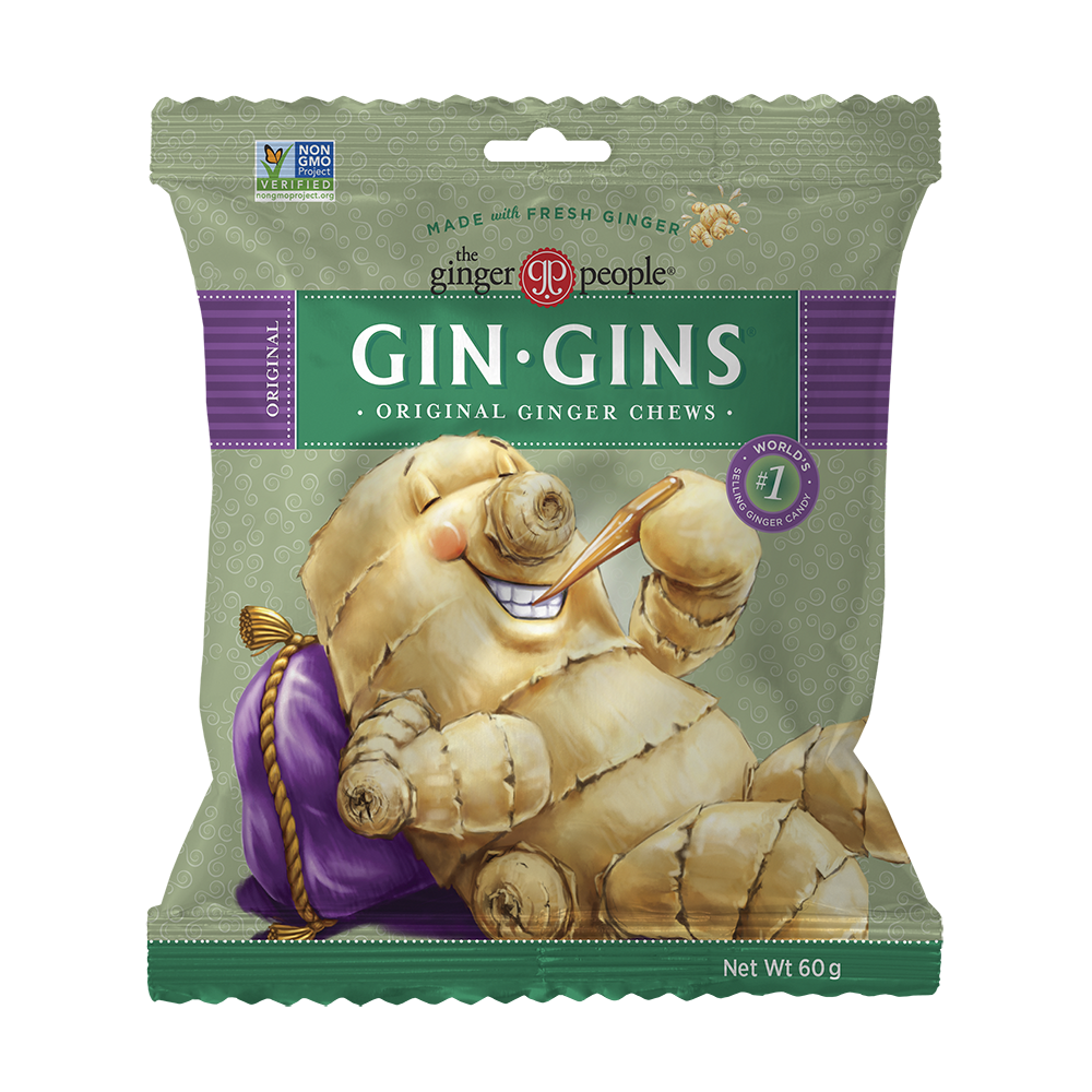 Gin Gins® Original Ginger Chews The Ginger People Au