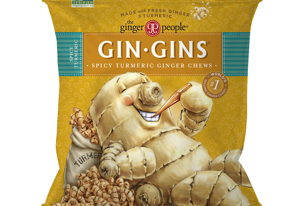Gin Gins® Spicy Turmeric Ginger Chews