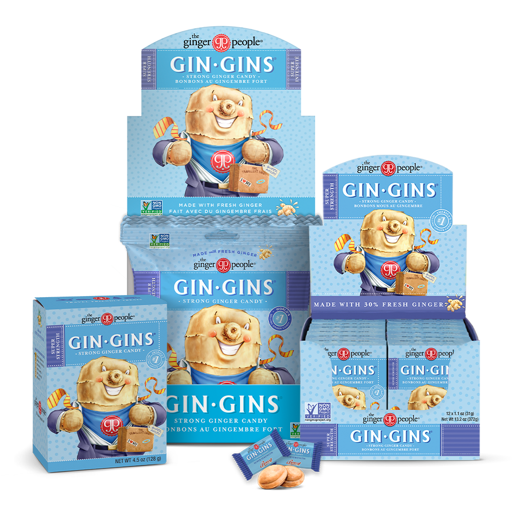 Gin Gins® Super Strength Ginger Candy The Ginger People Au